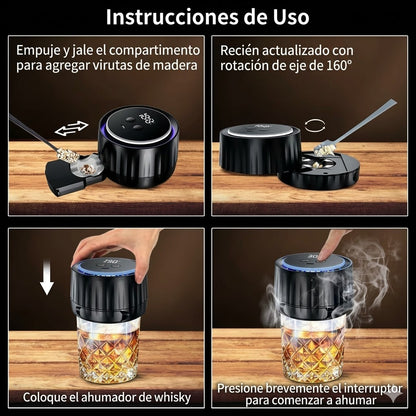 KIT AHUMADOR PARA COCTELES